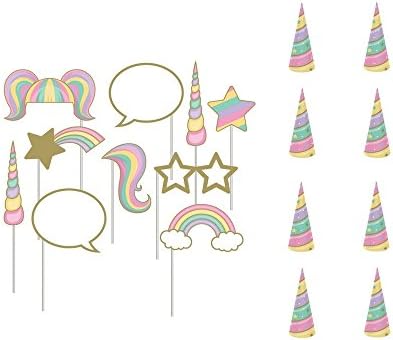 Unicorn Sparkle Photobooth Props and Unicorn Sparkle Hats Pack