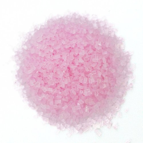 Dress My Cupcake DMC27078 Decorating Colored Sugar Crystals for Cakes, 4-Ounce, Light Pink