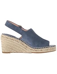 taryn rose Women 's Winnie Lux Suede cuña sandalia