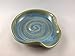 Spoon Rest, Ceramic Spoon Rest in Opal Blue