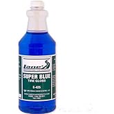 LANE'S Super Blue Tire Dressing Spray | High-Gloss Car Tire Shine Spray | No Sling, No Run, Long Lasting | Protects from Cracks & UV Rays | Non-Greasy Automotive Dressing & Cleaner | 32oz