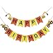 Construction Vehicle Happy Birthday Banner Party Supplies, Baby Boy Toddler Kids Birthday Truck Decorations