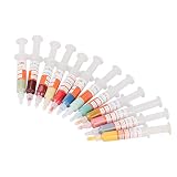 ZFE 12Pcs 5 Gram Diamond Polishing Lapping Paste Compound Syringes 0.5 to 40 Micron for Final Polishing Metal and Jewelry