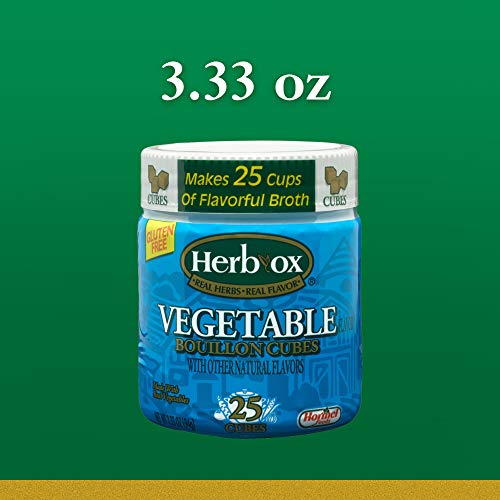 HERB OX Vegetable Bouillon Cubes, 25 Cubes (Pack of 12) Pricepulse