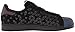 adidas Originals Men's Superstar Fashion Sneaker, Black/Black/Black, 11 M US
