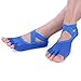 Hylaea Yoga Socks for Women with Grip & Non Slip Toeless Half Toe Socks for Ballet Pilates Barre Dance