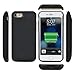 IPhone 7 Battery Case Kunter 5200mAh Rechargeable Extended Battery Charging Case for IPhone 7 (4.7 inch) External Battery Charger Case Backup Power Bank Case (Black)