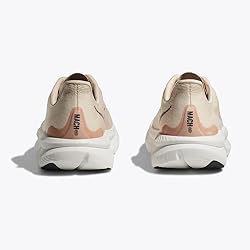 Hoka Women's Mach 6 Sneaker, Eggnog/Vanilla, 6.5 Wide