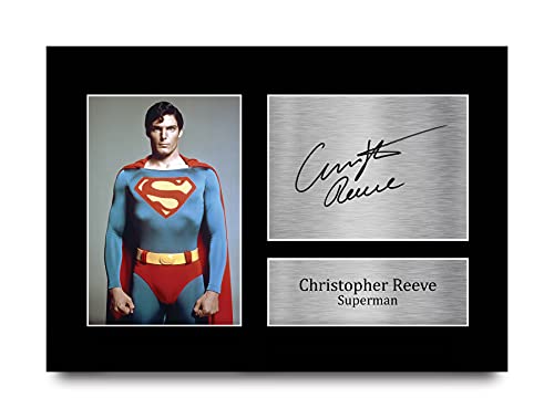 (Unframed) Christopher Reeve as Superman