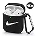 Airpods Case - AirPods Case Cover Silicone Skin & Protective Airpods Accessories for Apple Airpods 2 & 1 Charging Case (Front LED Visible)