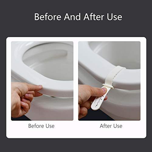 6 Pieces Portable Nordic Toilet Seat Lifter Toilet Lid Handle, Toilet