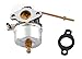 PODOY 631918 Carburetor with Gasket for Tecumseh Carb HS40 4HP HS50 5HP Engine Lawn Mower