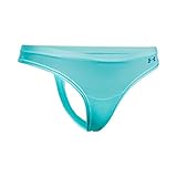 Under Armour Women's Power In Pink Pure Stretch Thong, Blue Infinity/Blue Infinity, Medium