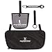 Piggyback Rider Accessory Pack-1 Includes Side Pocket, Water Bottle Holder, Mud Flap and Selfie Stick Holder for Adventures of Hiking, Travel, Vacation, Concerts