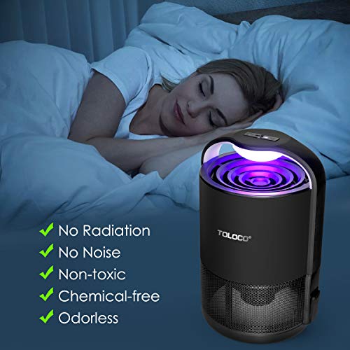 TOLOCO Mosquito Traps with 10 Sticky Glue Boards Mosquito Eradicator