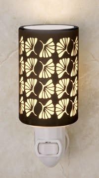 Gingko - Silhouette Porcelain Night Light By Porcelain Gardens