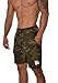 YoungLA Gym Shorts Men Workout Athletic 112 Cmgrn L Camo Green
