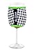 Joe Jacket Wine Glass Insulator, Neoprene Sleeve, Drink Holder - Black Houndstooth (many colors avail.)