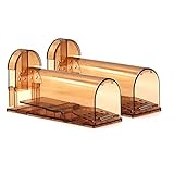 GPISEN Humane Mouse Trap No Kill Live Mice Catch Cage (2 Pack)