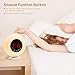 Wake-Up Light Sunrise Alarm Clock Radio with Sunrise Sunset Simulation, Dual Alarm, 4.2 Bluetooth Speaker, 3 Natural Sounds, AM/FM Radio, Snooze Function and Bedside Lamp