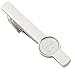 Dannyshi Men Tie Clip 2.1 Inch Silver plated Stainless 26 Letters A-Z + Gift Box (Silver-B)