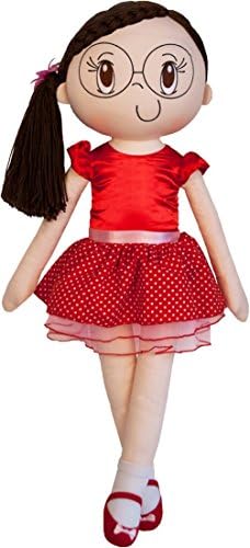 My Friend Huggles Large 34-Inch Children's Life Size Soft Doll with 2 Outfits, Boutique Collection: Rubi / Grateful