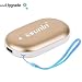 OSUNLIN Rechargeable Hand Warmers, 7800Ah Portable Pocket Hand Warmer, Electric, Quick Heating, Great for Skiing, Climbing, Hiking, Winter Gift (Gold)