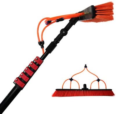 RHSMW Telescopic Cleaning Equipment Cleaning Kit Aluminum Alloy Suitable for Truck Window Wall-Mounted Glass Photovoltaic Panel