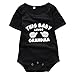 Baby Boys Girls Onesie,THIS BABY LOVES GRANDMA Short Sleeve Romper Bodysuit