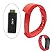 niceEshop(TM) 3Pcs Original Replacement IWown I5 Plus Strap, Black Blue and Red
