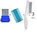 3 Pcs Dog Hair Comb Cat Grooming Comb Clean Tool