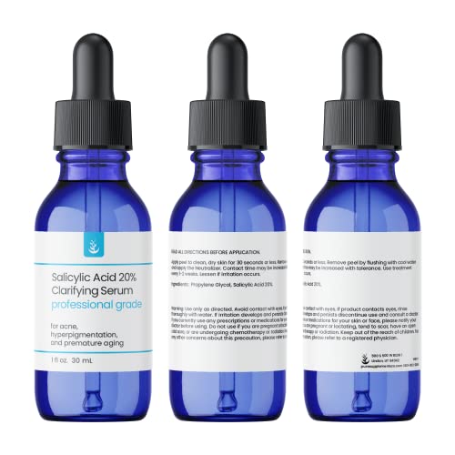 Pure Original Ingredients Salicylic Acid 20 Solution with Neutralizer