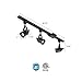 Lithonia Lighting LTKSPLT MR16GU10 2700K ORB M4 Adjustable 3 LED Spotlight Track Lighting Kit, 44.5-Inch, Oil-Rubbed Bronze, 300 Lumens, 120 Volts, 4 Watts, Dry Listed