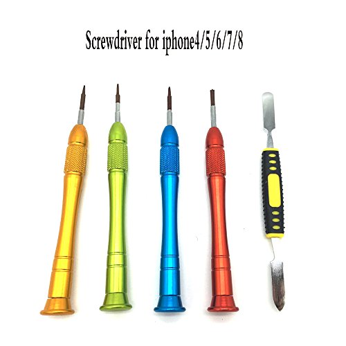 Phone repair Tools kit, Taessv 11 pcs Precision Screwdriver Set Repair Tool Kit for Ipone 4/Ip5/Ip6/Ip7/Ip8 and Sam Sung Phones