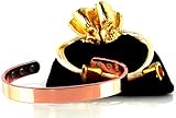 Luxury Copper Magnetic Bracelet For Men & Women-Magnetic Therapy, Healing Jewelry For Rheumatoid Arthritis Joint Pain, Health-Perfect Gift For Your Anniversary-Magnet Field Wristband Bangle