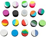 Gentcy Silicone 3ml 100pcs Lots Silicone Container Silicone Jars For Concentrate Oil Wax