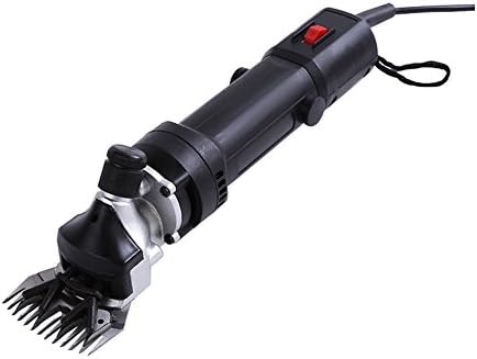 Zhongmin 650W Farm Electric Goat Horse Clippers Sheep Shears Hair Fur Shearing Clipping w/ Storage Case Black