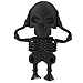USB Flash Drive 128 GB Novelty Black Skull Skeleton Shape