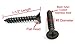 Bolt Dropper #8 x 1-1/2-Inch Wood Screws, Pack of 100 - Black Xylan Coated Stainless Steel Flat Head Phillips Screws - Corrosion Resistant for Wood, Drywall Applications, and Outdoor Projects