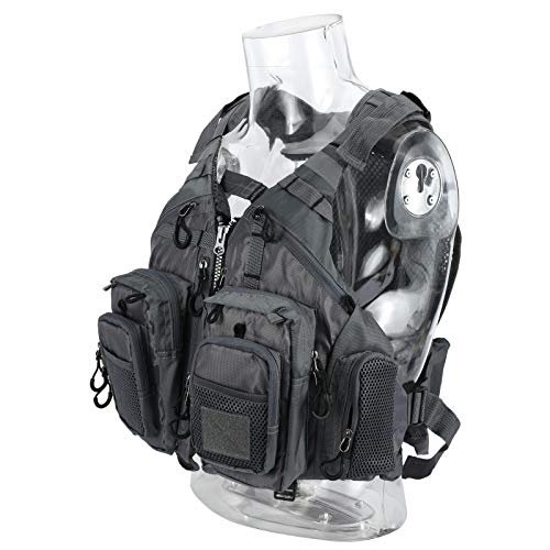 FreeTec Fliegenfischen Weste Pack Angeljacke Angelausrüstung Jagd Angeln Freizeitweste (Angelweste/Angelriemenpaket… – Bild 4