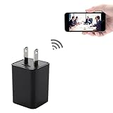 Spy Camera, Alecase 720P HD USB Hidden Cameras Charger Adapter with WiFi Indoor Security Surveillance Cameras