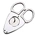 Fayerxl Cigar Cutter Stainless Steel Super Sharp Double Blade Guillotine Scissors for Most Size of Cigars