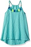 The Children's Place Big Girls' Tassle Tank Top, Sea Frost, M (7/8)