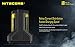 Nitecore i8 Intelligent Multi-Slot Charger with USB Output for Li-ion/IMR/Ni-MH/Ni-Cd 26650 22650 18650 18490 18350 17670 17500 16340 RCR123 14500 10440 AA AAA C D and LumenTac Battery Organizer