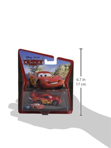 Disney/Pixar Cars 2, Lightning McQueen with Racing Wheels Die-Cast Vehicle #3