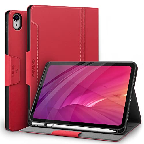 Antbox Hülle für iPad A16 11./10. Generation 11/10,9 Zoll 2025/2022 Rot