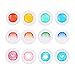 MIBOW Color Close-Up Lens Color Filter for Fujifilm Instax Mini 8/ 8+/ 9/ 7S/ KT Instant Film Cameras,12 Pieces