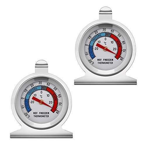 KT THERMO Dial Oven Thermometer(2Pack) with Instant Read,2Inch