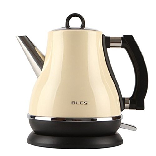 Click Here to See More Images Bles Pastel Electric Wireless Kettle Port Series 1.2L 220V/60Hz (Beige)