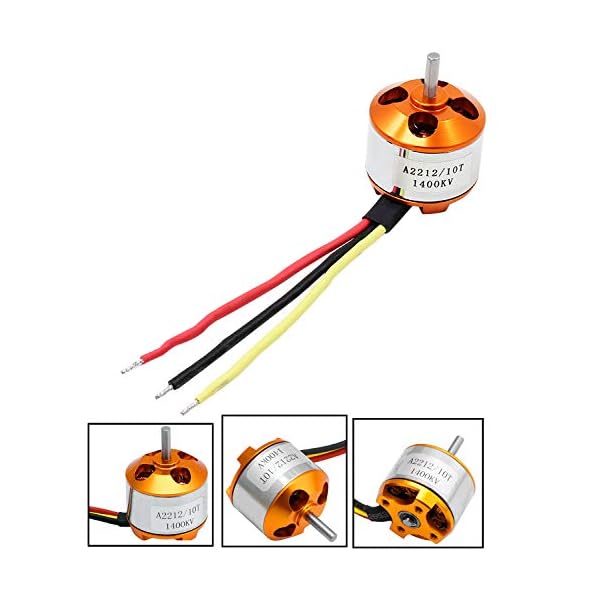 Kyrio 1400KV RC bürstenloser Motor A2212 10T mit 30A bürstenlosem ESC-Set 8045 Propellerzubehör Kit Halterung für RC… – Bild 3